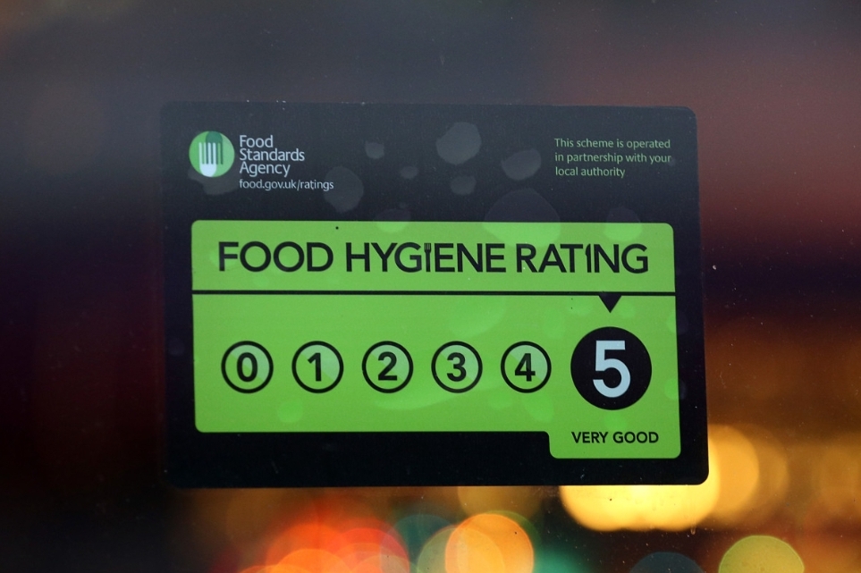 5 star food hygiene inspection